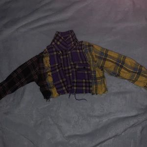 Distressed jacket from fashion nova kids